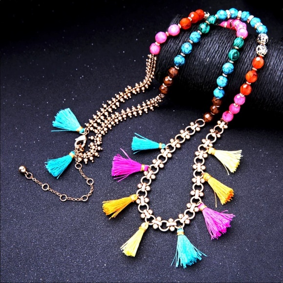 Convertible beaded Necklace/Bracelet - Picture 6 of 8